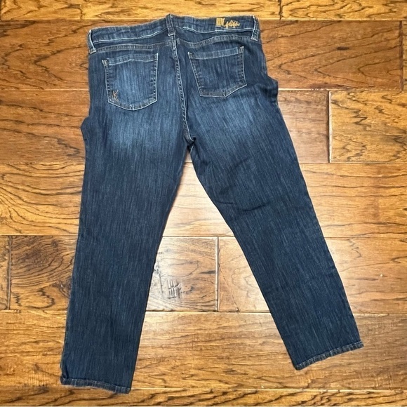 Kut from the kloth bardot crop skinny boyfriend jeans - Picture 3 of 7